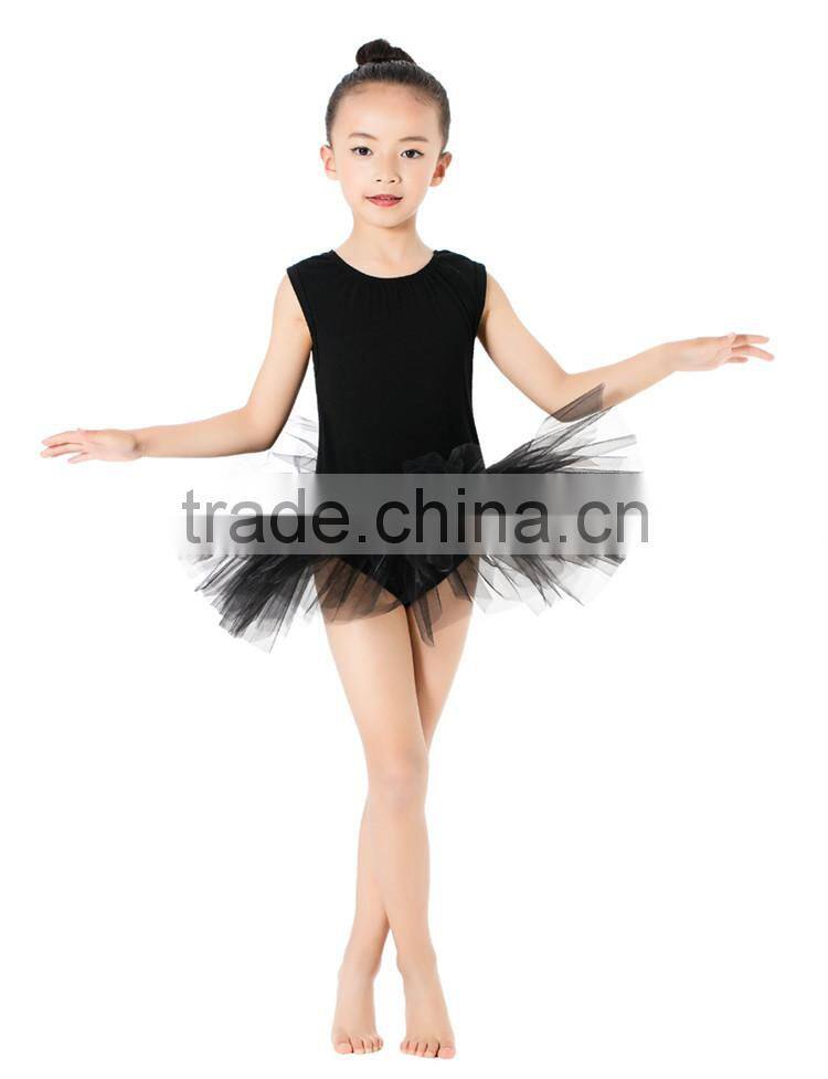 2017 Hot sale kid's clothes girl's ballet tutu skirt set