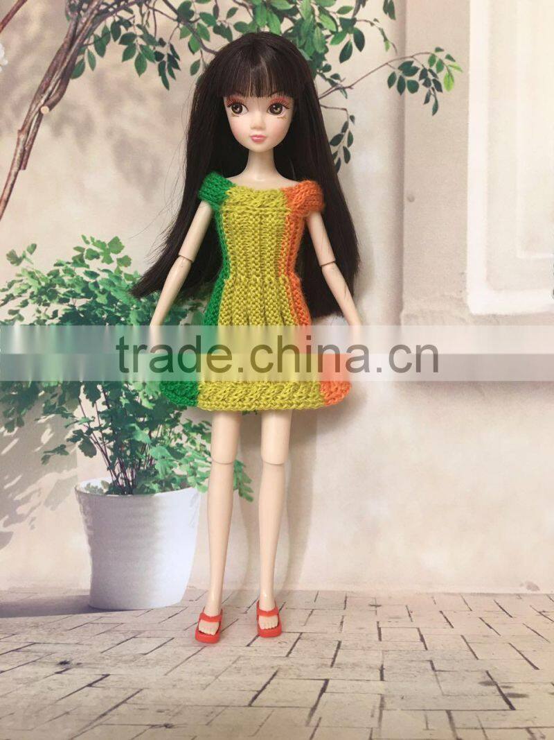 2017 New design doll clothing my sweet love handmade baby doll sweater