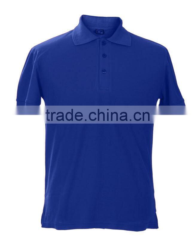 promotional cotton pique polo shirt with company name/logo