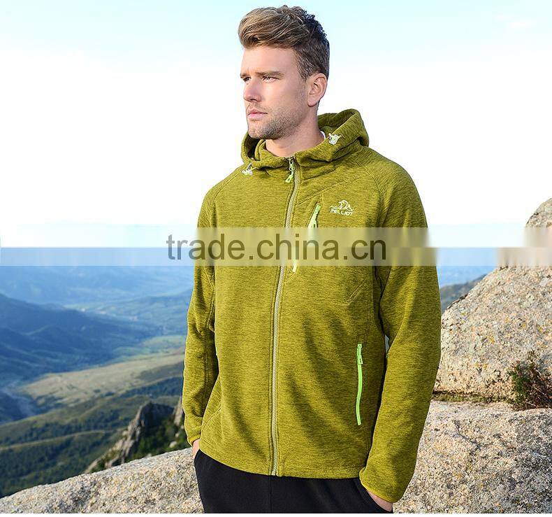 Factory price OEM hoodies clothing breathable fleece jacket