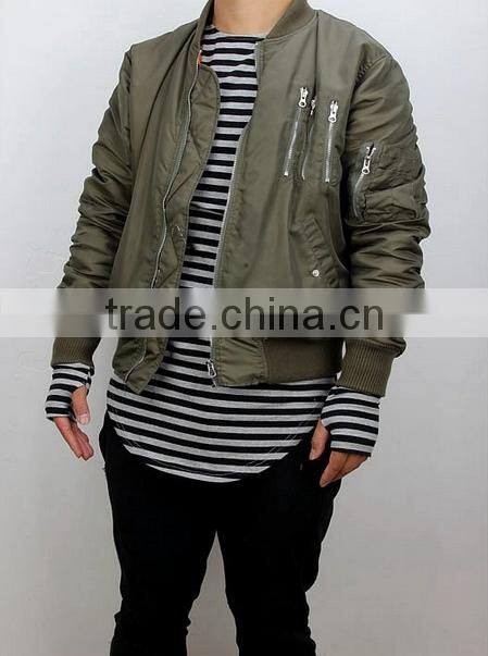 Wholesale High Quality Striped Clothes Men T Shirt Men Fashion Cotton Man T-shirt