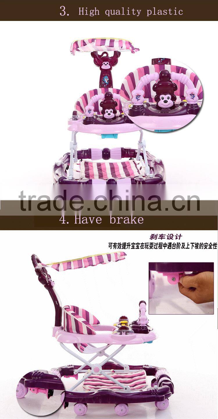 Household Sundries New Fashion Baby Stroller Baby Walker 2 in 1 for 7-18 Months Years Old