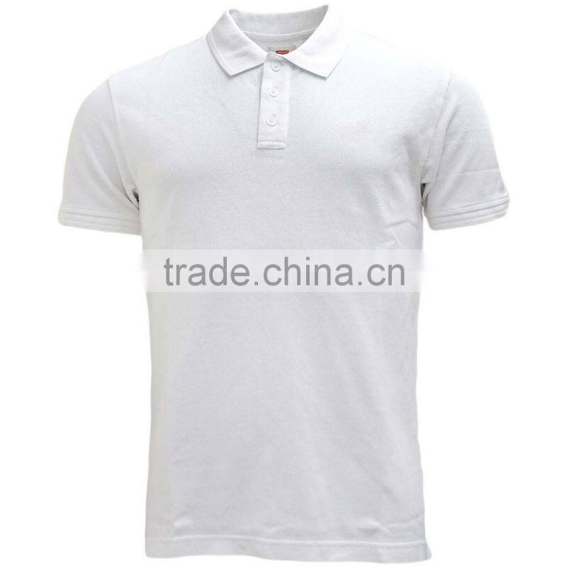 Custom Logo Design Screen Printing Embroidery Economical Pique Blank Men and ladies Polo Shirts