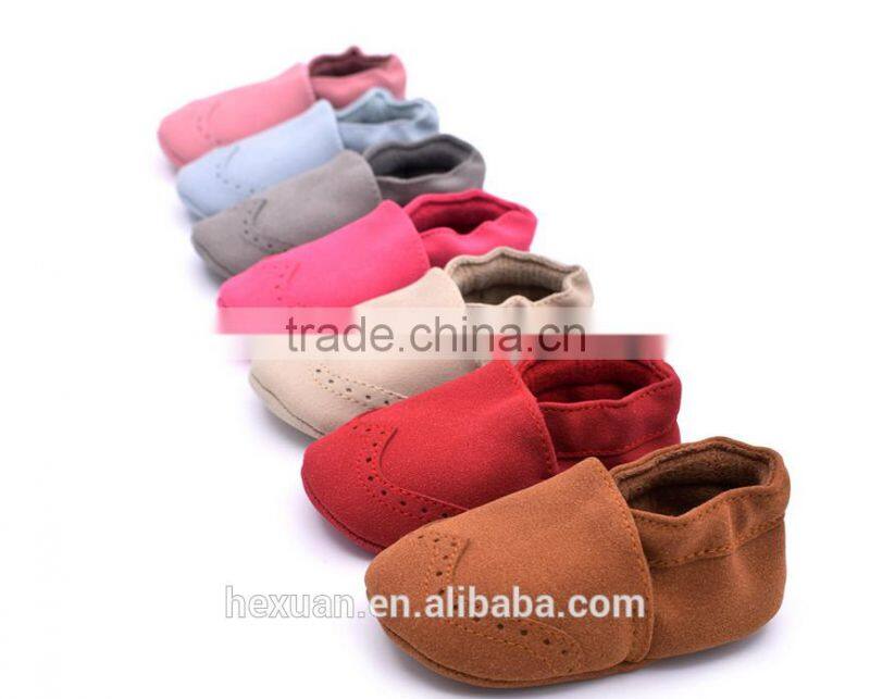 Baby Shoes Nubuck Baby Moccasins Newborn Shoes Soft Infants Crib Shoes Sneakers First Walker