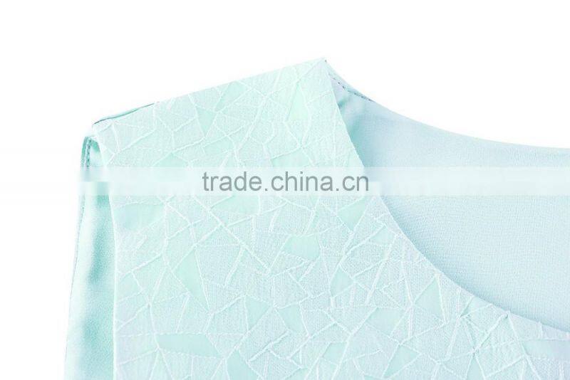 Ladies zipper-up sleeveless slim fitness normal dress wholesale