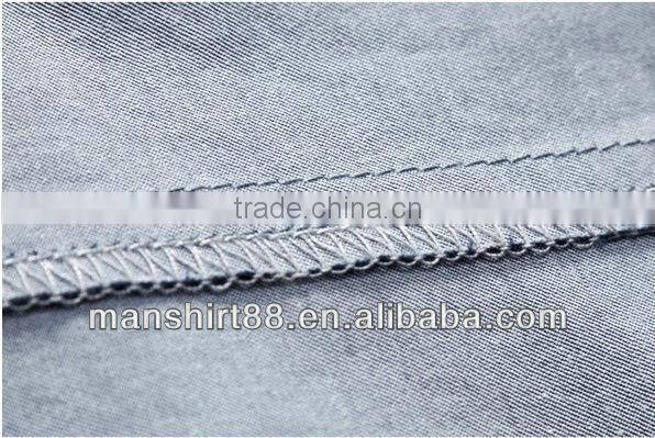 2016 European American Slim fit style 100%Cotton Denim dress Shirt for men