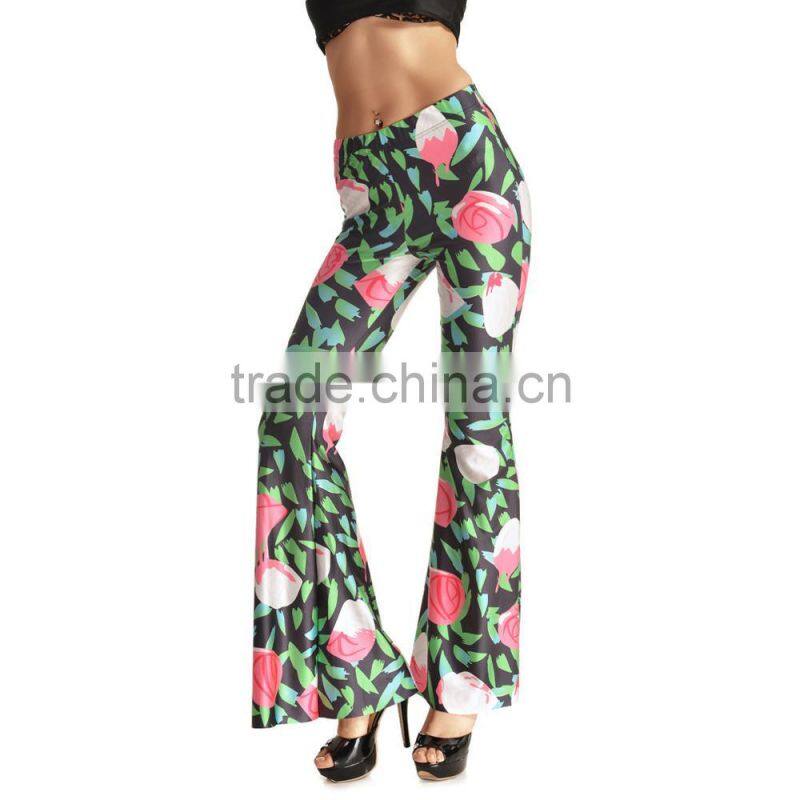 scale Plus size bell bottom pants/ morning xg new design flares/ wide legging flare trousers