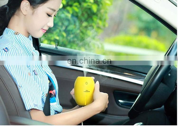 Cool Mist Humidifier 180ml Mini Portable Night Light Air Humidifier Office Home Car Desktop Humidifier for Baby Kids