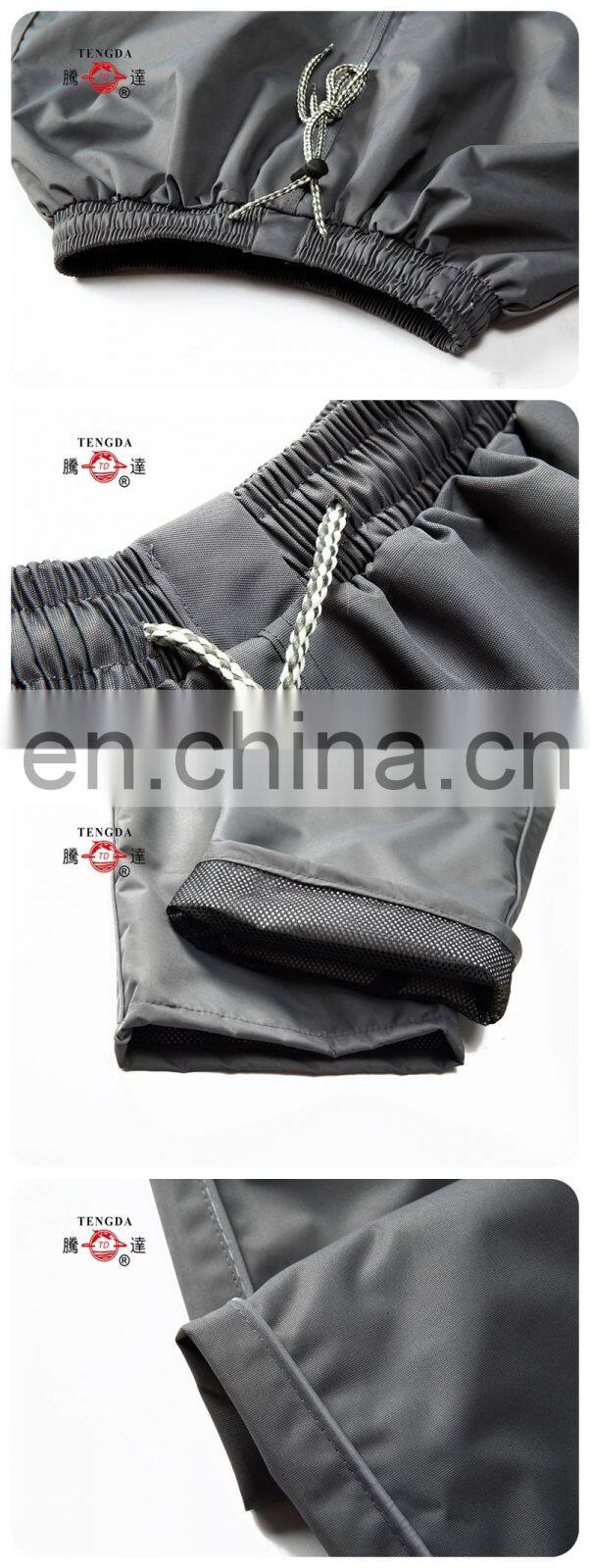 OEM polyester breathable soft waterproof jackets for adult