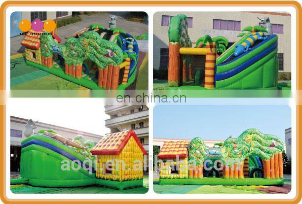 AOQI big inflatable fun city amusement park fun city for children