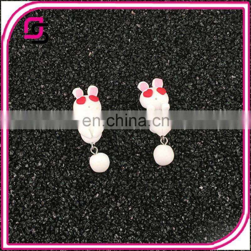 2017 amazon hot selling fashion accessories cute cheap animal earring for girles