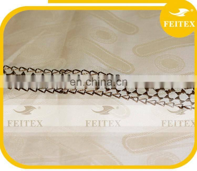 2016 Embroidery Lace Dress Fabric African Bazin Embroidery Ladies Suits Lace Design FEITEX