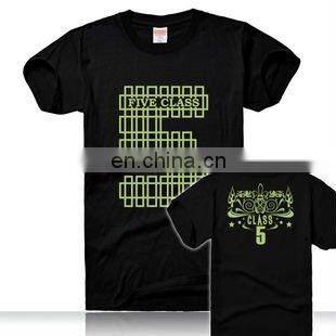 Women/Men's Fashion Design Short Sleeve Crew Neck Custom Tee Shirt