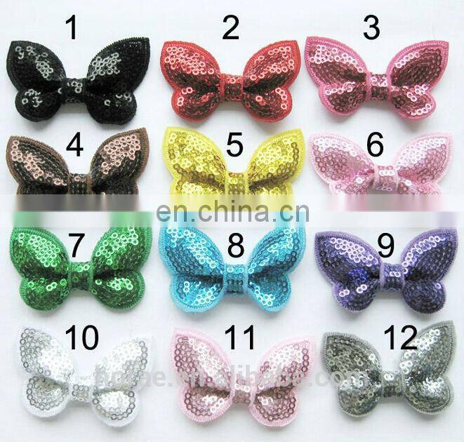 DIY Sequin Bows Hair Accessories For Baby Girls Headbands