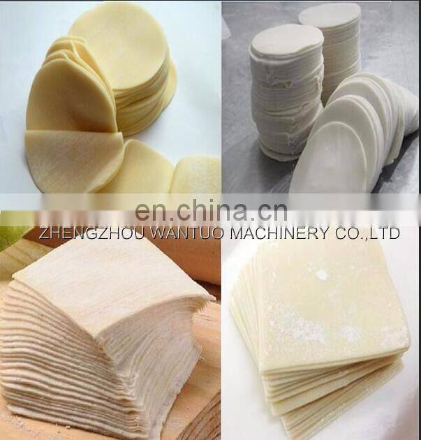 Commercial dumpling pastry skin maker/ new steamed skin sheet machine/ wonton wrapper