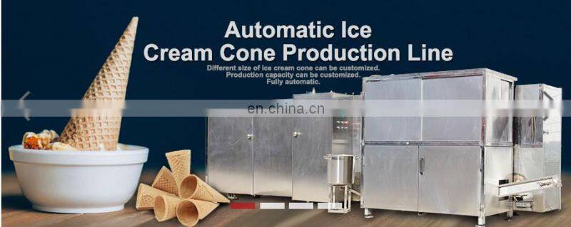 Multifunctional Rolled Sugar Waffle Bowl Cup Baking Making Forming Snow Ice Cream Cone Rolling Machine For Sale