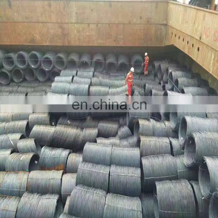 SAE1008 1018 1006 5.5mm 6.5mm 8.0mm 10.0mm Steel Wire Rod