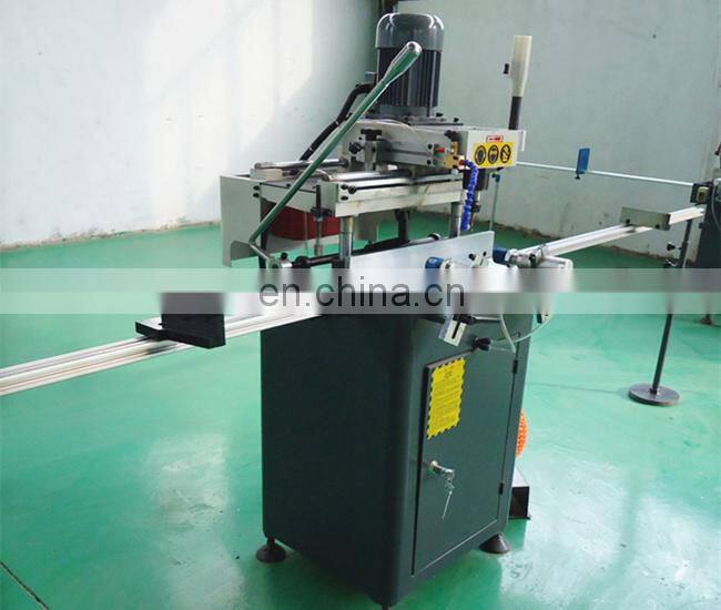 Double head mitre cutting saw / aluminum window making machine
