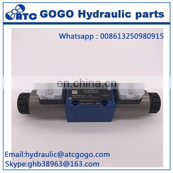 proportional solenoid valve proportional hydraulic directional valve 4WRA6W15-21/G24K4/V R900954056