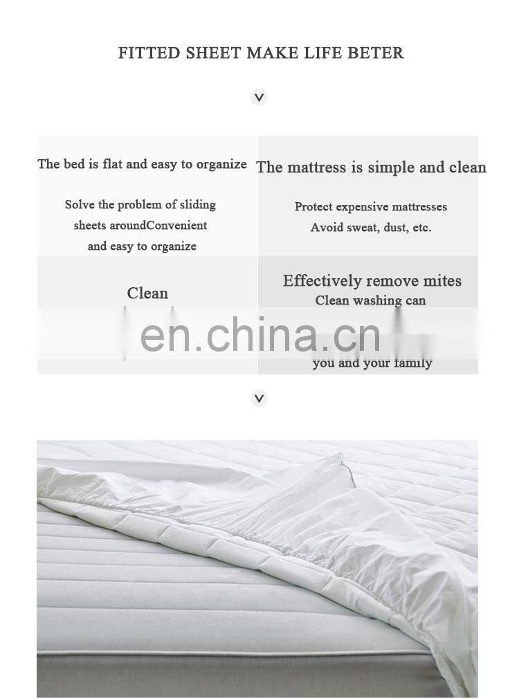 RAWHOUSE anti dust mite 100% cotton mattress protector