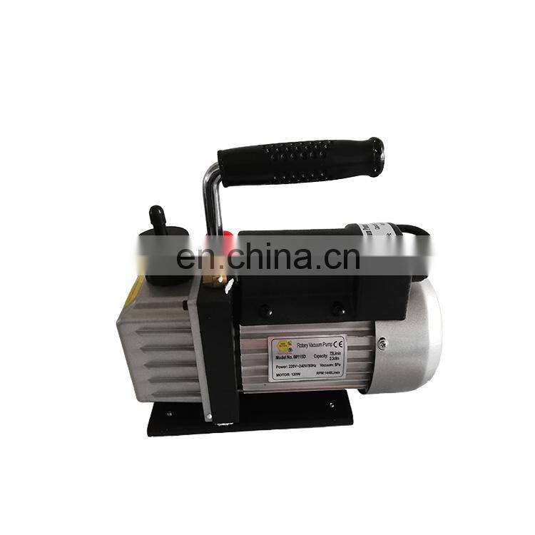 Cheap price portable high pressure two stage hvac vacuum pump 3CFM 1/4HP 110V60HZ