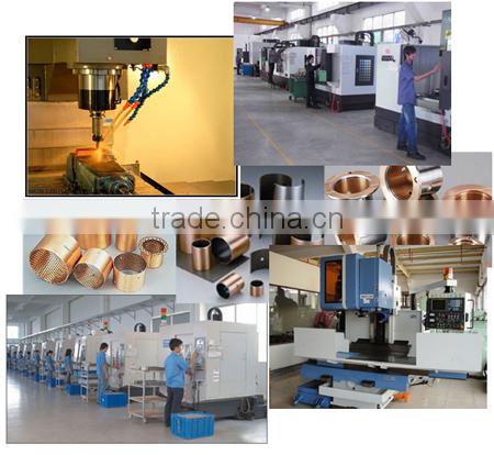 Stable performance leaf spring bimetal steel bushing