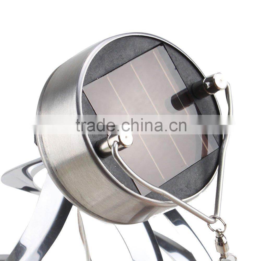 Romantic Solar Power Wind Chime Moving Rotating LED Light Outdoor Garden Balcony Courtyard Hanging Lamp Lawn Light - Colorful Co