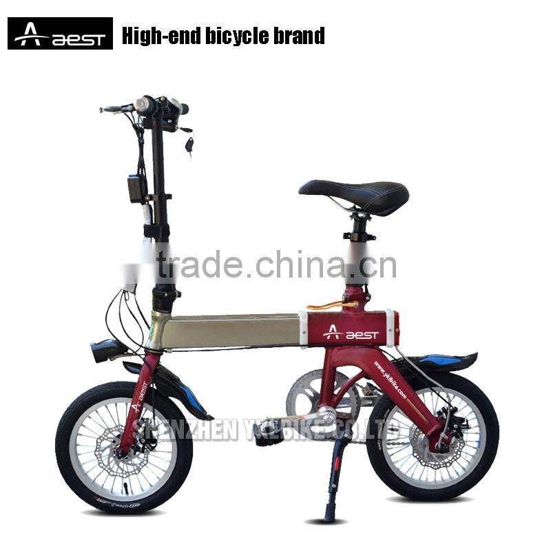 High Quality AEST Light Weight Lithum Battery Electric Bicycle for sale