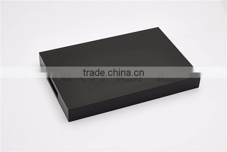 Best Selling Logo Printed Promotional Glass Serve Tray