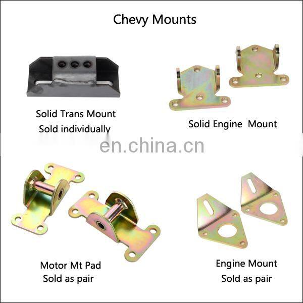 Chevy Small Big Block Chevrolet Mount SBC BBC Polyurethane Motor Engine Mounts