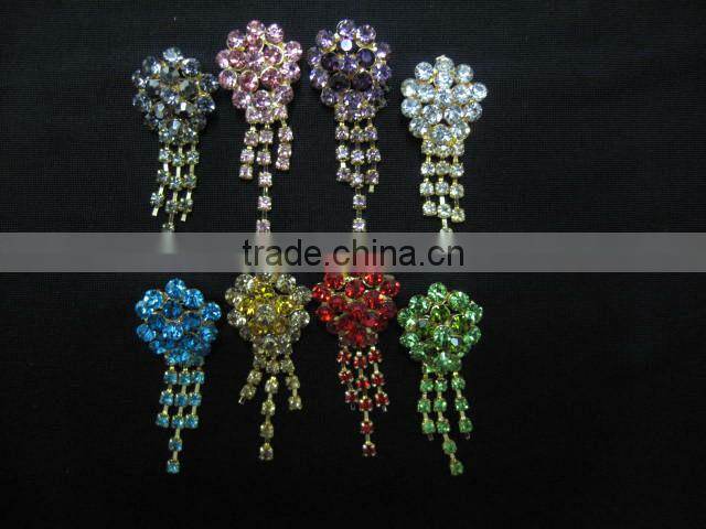 CB068 hot sale beautiful brooches Chain muslim scarf pins