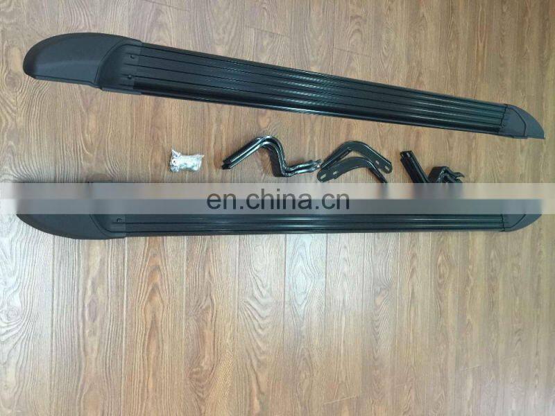 Dongsui Aluminum black running board side step for Hilux Revo