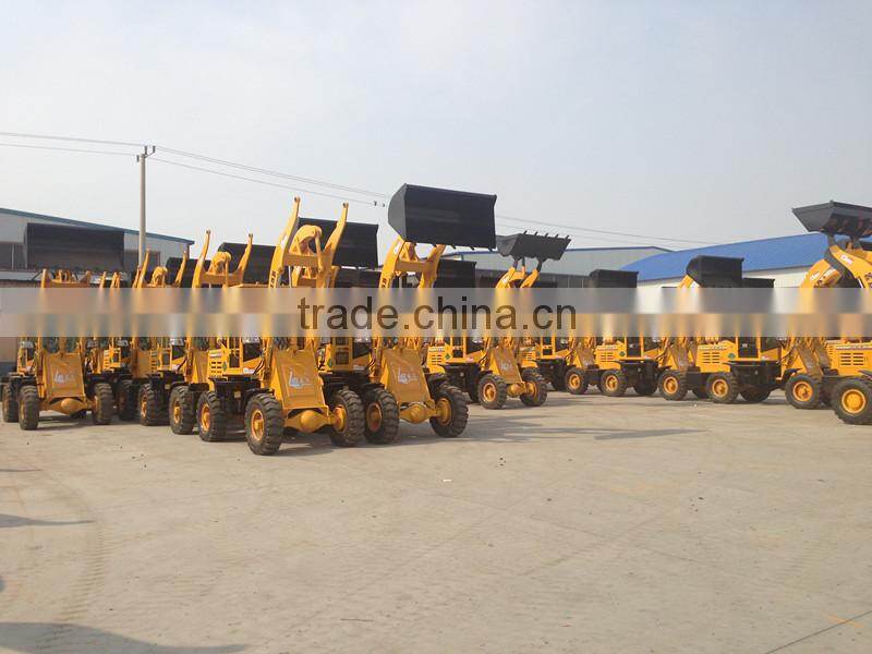 small hydraulic wheel loader