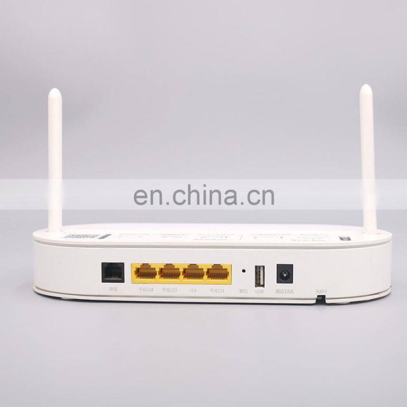 Hot sale 4GE+1POTS+1USB+2.4G&5G Wifi FTTH gpon ont zte F650A