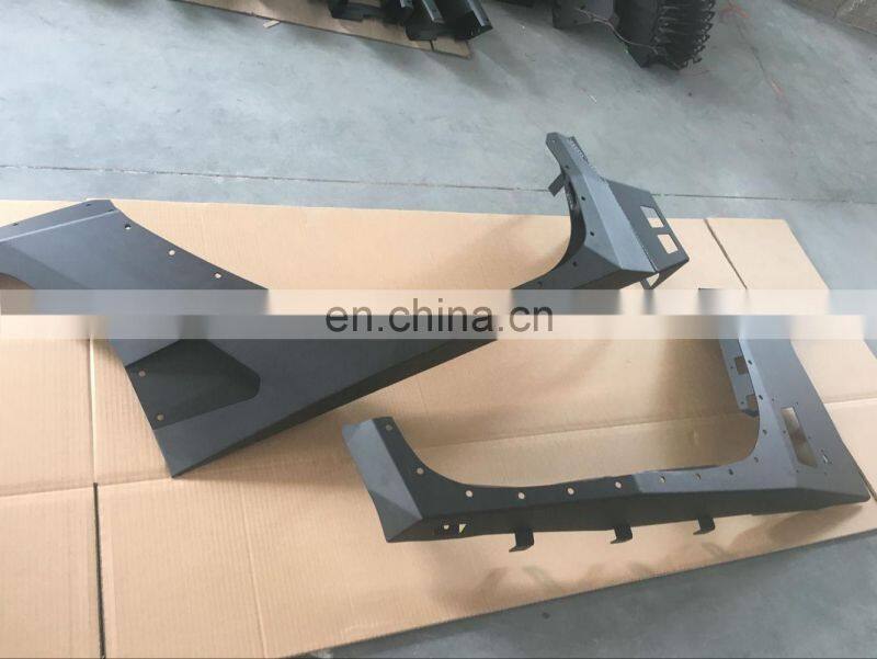 front and rear Wheel Eyebrow Fender Flare For Jeep JK 2007-2017