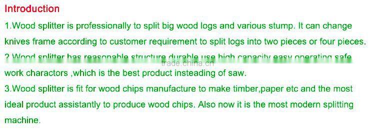Professional 80cm Horizontal Yard Machine All Wood Log Splitter 18.5kw/alibaba China Good Price Wood Splitter