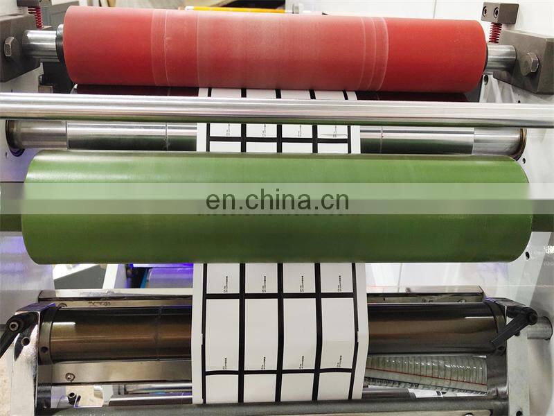 UTM320H High Speed Roll to Roll Automatic Flat bed self-adhesive label sticker Die Cutting Machine