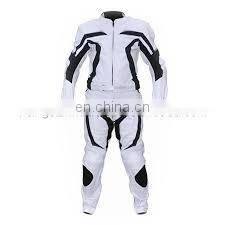 Custom Made Motorbike Leather Suit Men ODM Motorcycle Riding protection Cowhide Real Leather Racing Suit