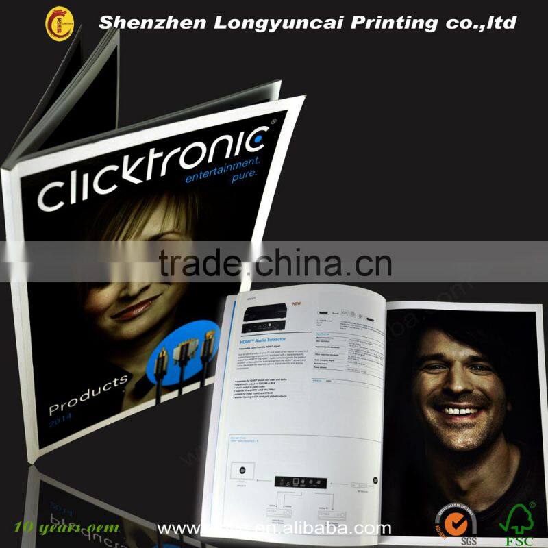 high quality full color printing children toys catalogue