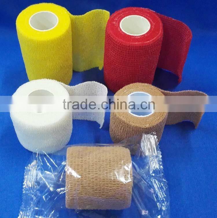latex and Latex free Cohesive Bandages non-woven material