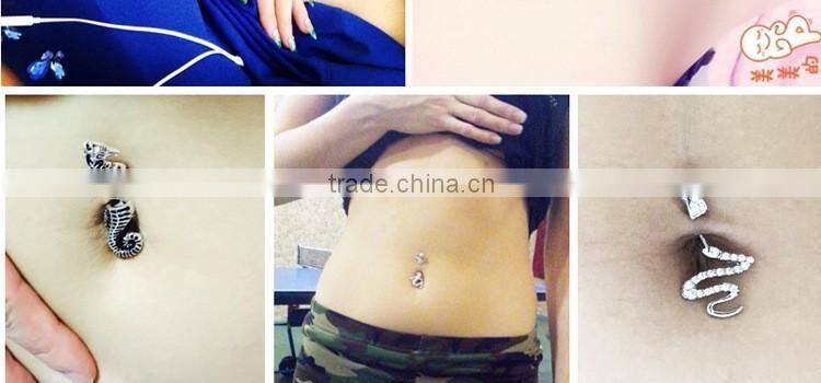 316L surgical stainless steel titanium curved rod lip nail puncture body piercing jewelry