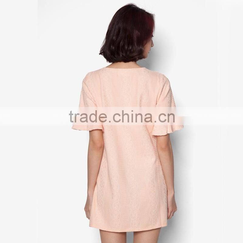 D322 Women fashion dress OEM service top quality prom mini casual dress