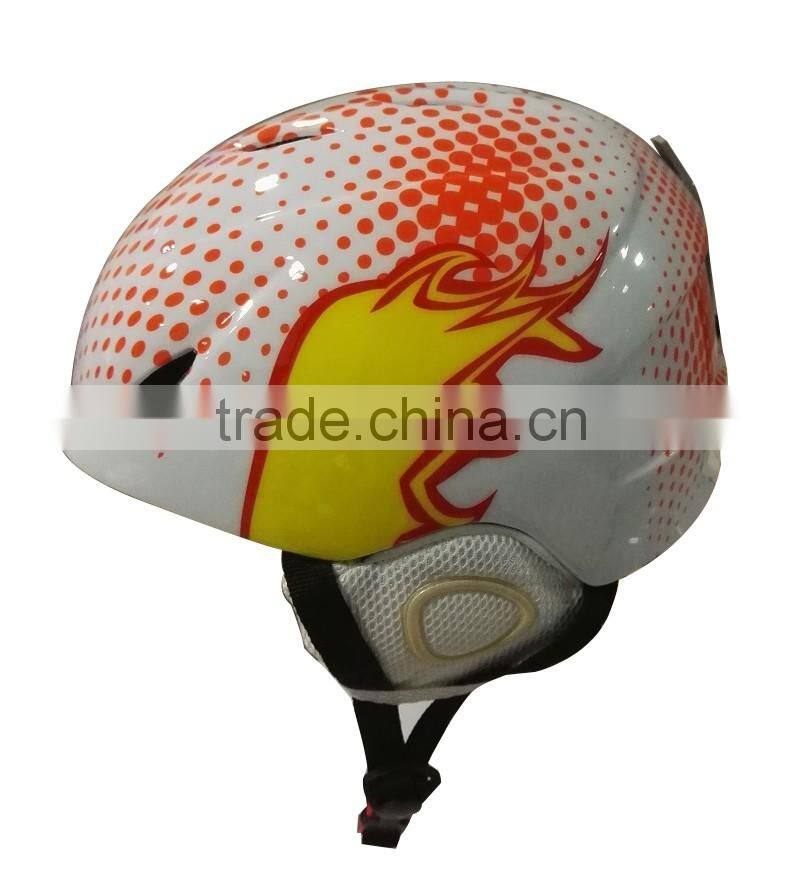 KY-C006 SKI Goggle Six Color Protective Helmet With Double Side Velet