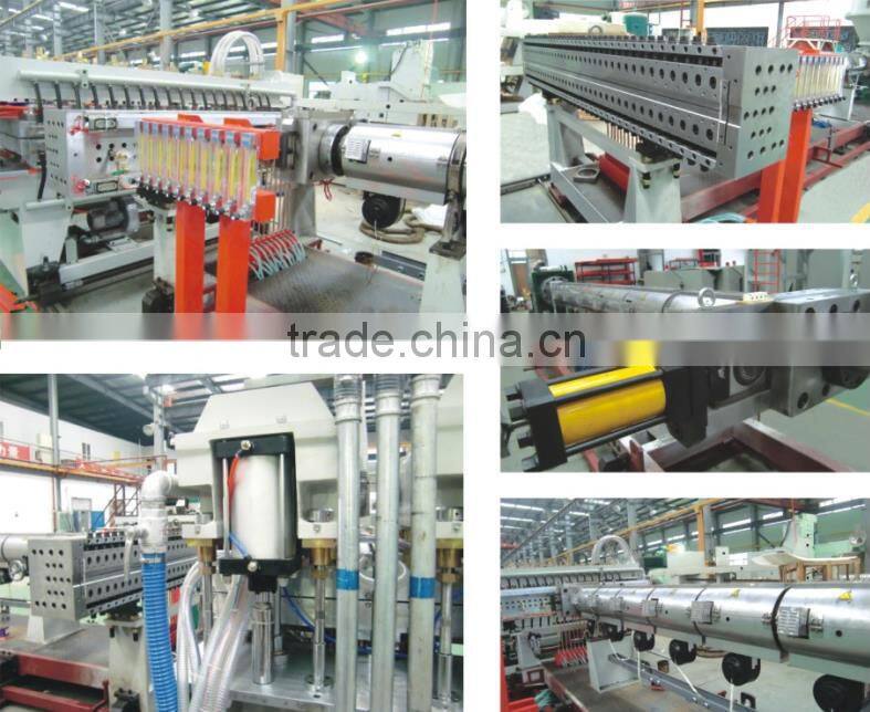 Packing box PP corrugated sheet making machine PP Hollow board extrusion line