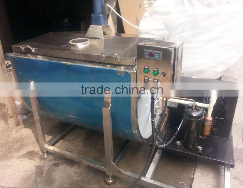 High Quality Stainless Steel Milk Refrigerated Milk Cooling Tank for Milk Processing