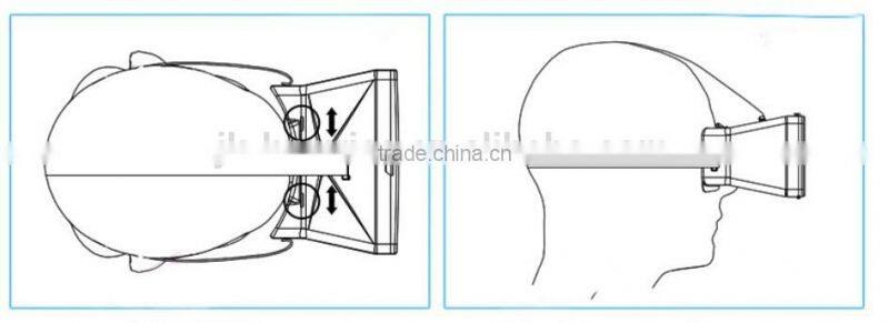 Mobile phone 3D Glasses universal Google Virtual Reality 3D Video Glasses for 4~6" Smartphones Cardboard Oculus