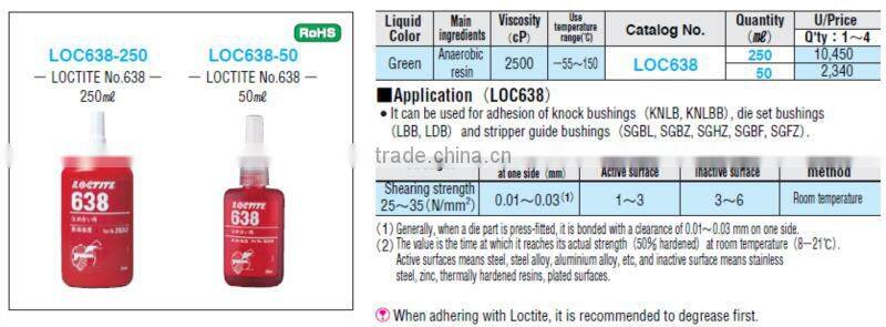 Adhesive cement LOC638-250 LOC638-50