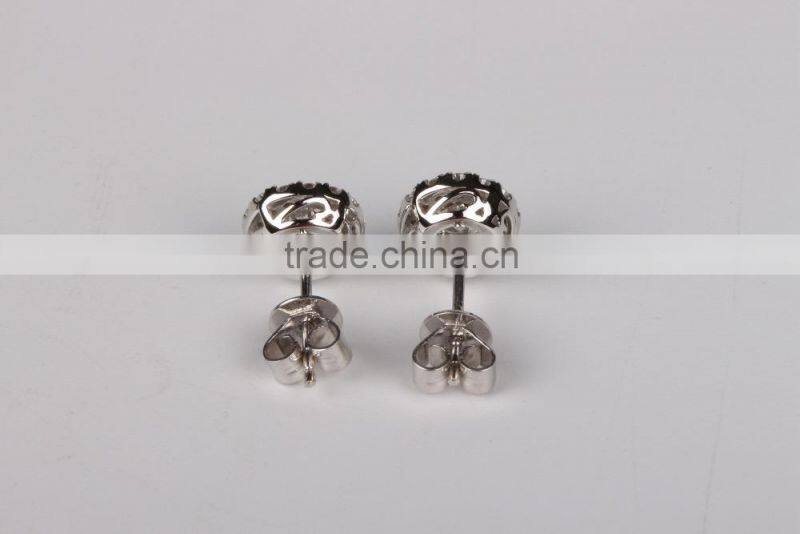 Wholesale New Fashion Silver Malachite Earring