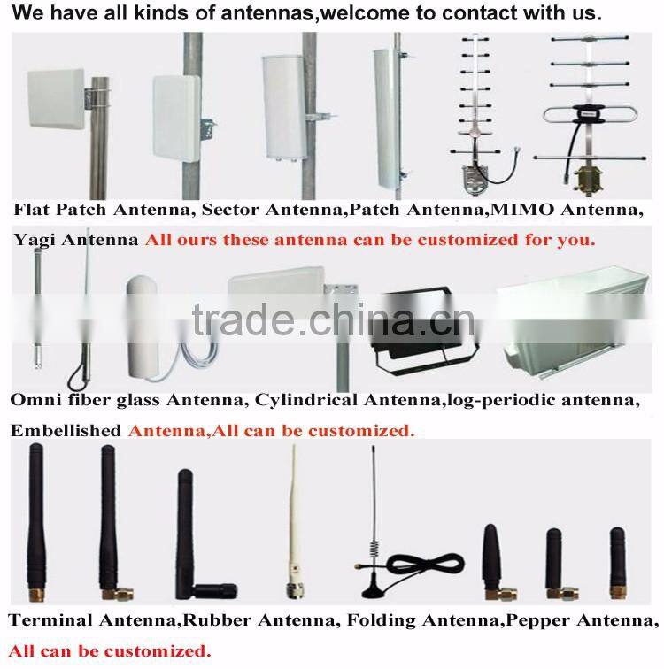 5.8Ghz broadband high gain 15dBi dual polarization MIMO antenna with N female for Video monitoring emission