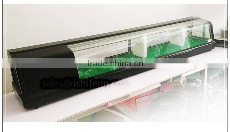 hot china products wholesale commercial sushi display cooler